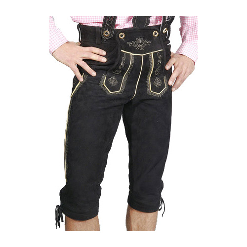 KNEE  LEATHER PANTS